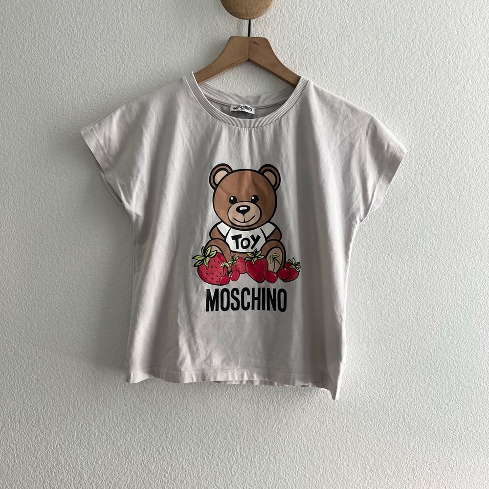 Moschino Teen Bear Toy Graphic Tshirt